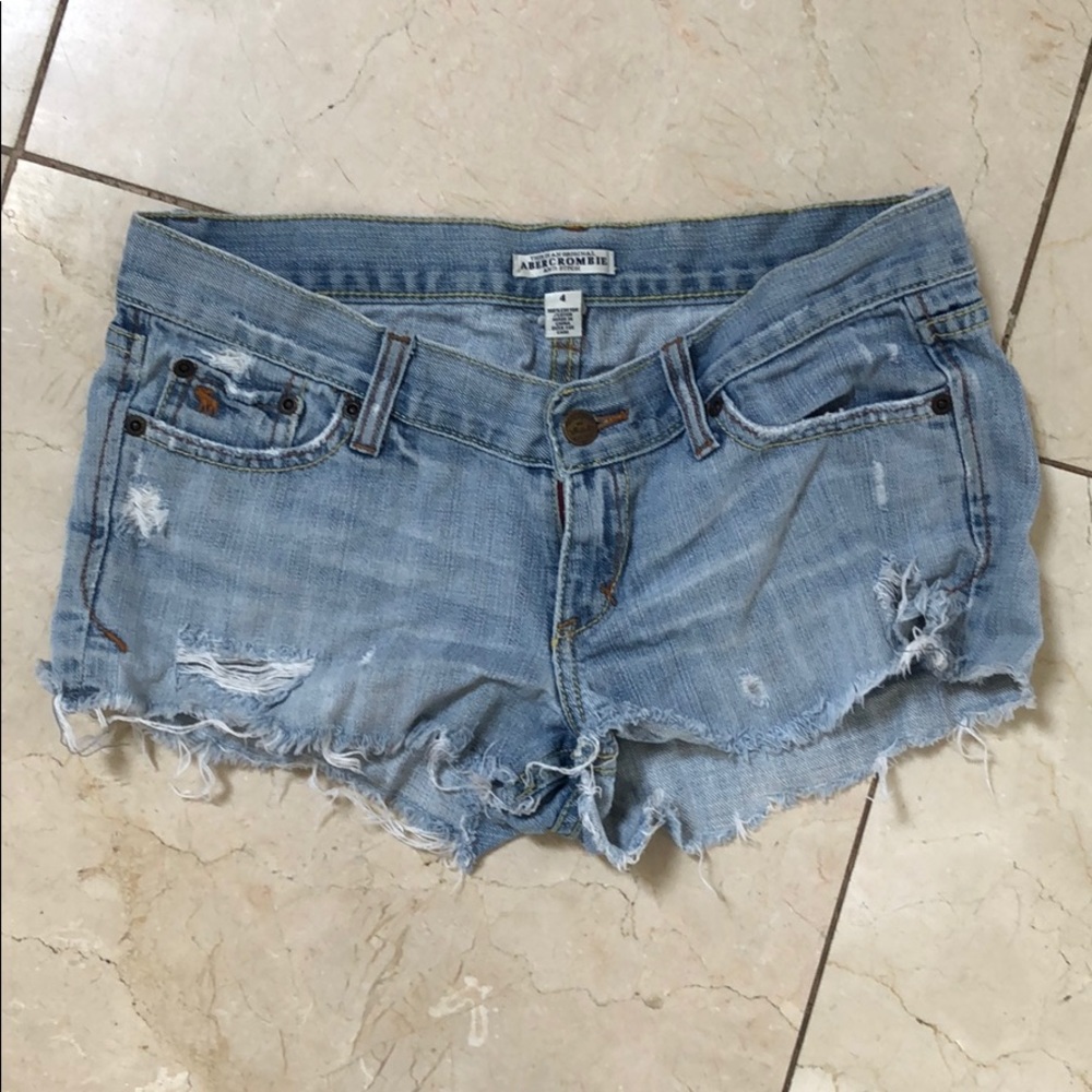 Vintage Abercrombie and Fitch Jean Shorts